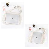 Large Capacity Shoulder Bag Women Solid Color Hobos Messenger Bag