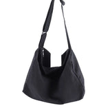 Large Capacity Shoulder Bag Women Solid Color Hobos Messenger Bag