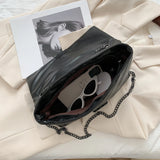 Large Capacity Soft Leather Shoulder Bag for Women
