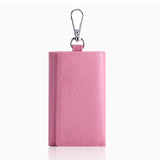 Leather Keychain Holder Car Key Bag Unisex Wallet Cover