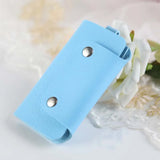 Leather Keychain Holder Car Key Bag Case