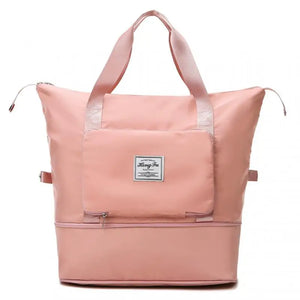 Large Capacity Foldable Shoulder Bag Gym Yoga Duffle