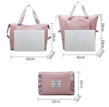 Large Capacity Foldable Shoulder Bag Gym Yoga Duffle