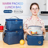 Portable Lunch Bag Food Thermal Box Waterproof Office Cooler Lunchbox