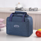 Portable Insulated Lunch Bag Tote Cooler Bento Pouch