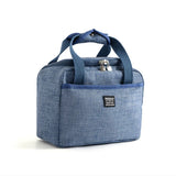 Portable Lunch Bag Thermal Insulated Lunch Box Tote Cooler Handbag Bento Pouch