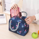 Portable Insulated Lunch Bag Tote Cooler Handbag Bento Pouch