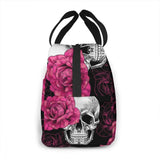 Skulls & Roses Insulated Lunch Bag