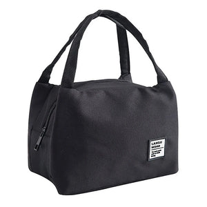 Portable Insulated Lunch Bag Bento Box Cooler Tote Food Storage School Bags