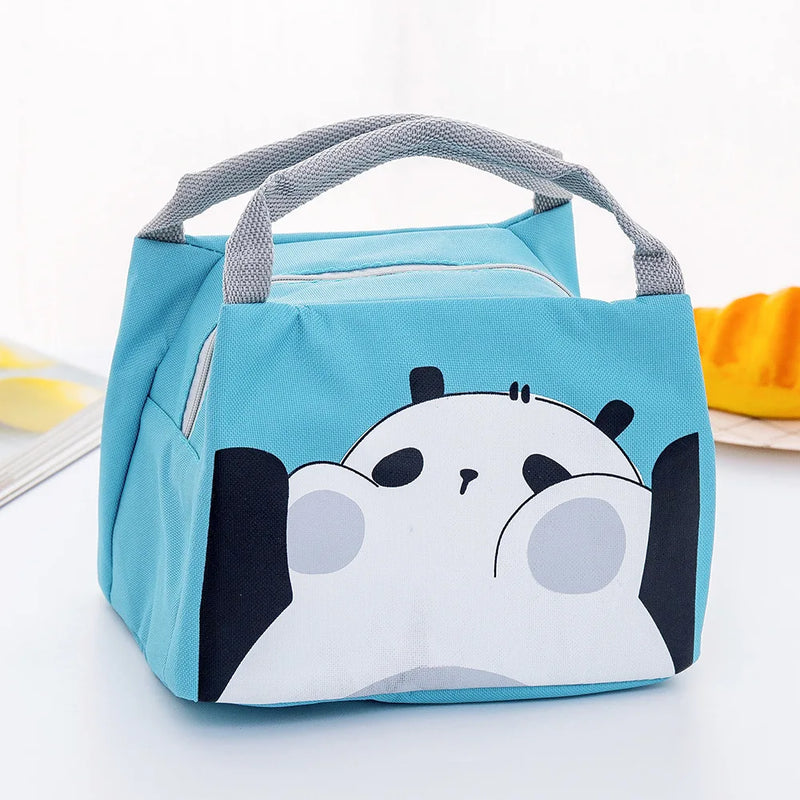 Insulated Lunch Bag Cooler Bento Pouch Food Storage Bags