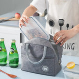 Waterproof Insulated Lunch Bag Bento Pouch Dinner Insulation Bag