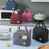 Waterproof Insulated Lunch Bag Bento Pouch Dinner Insulation Bag
