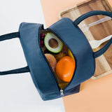 Women's Portable Lunch Bag Insulated Cooler Bento Box Storage Handbag