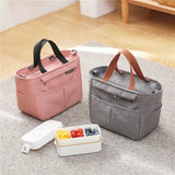 Insulated Lunch Box Thermal Bag Cooler Pouch Large Capacity Bento Storage