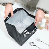 Large Capacity Portable Lunch Box Thermal Bag Insulated Cooler Tote