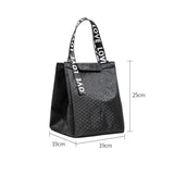 Large Capacity Portable Lunch Box Thermal Bag Insulated Cooler Tote