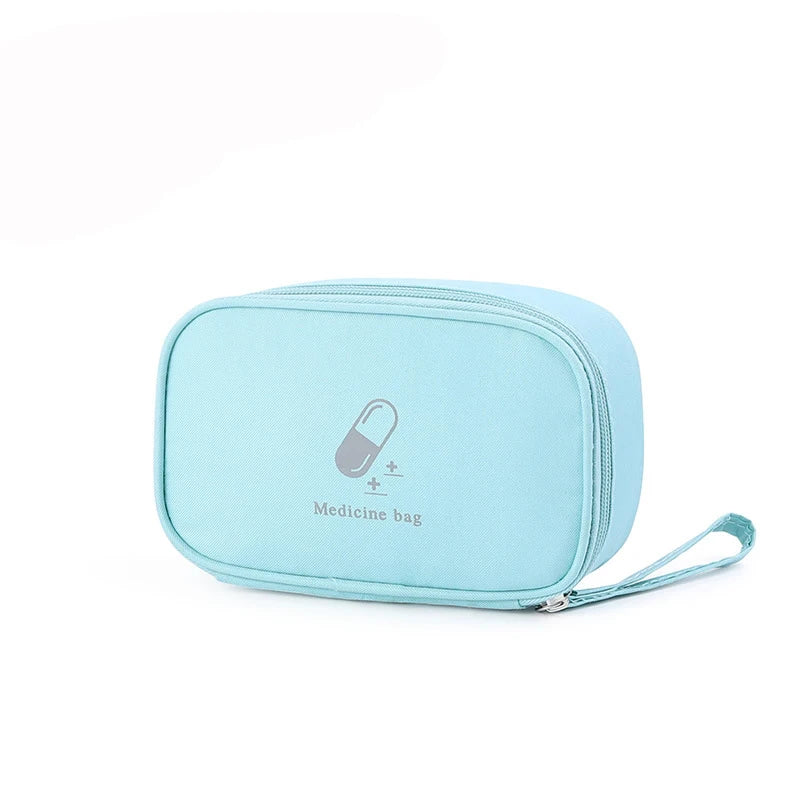 Portable Medicine Bag Travel First Aid Kit Organizer