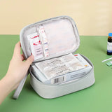 Portable Medicine Bag Travel First Aid Kit Organizer