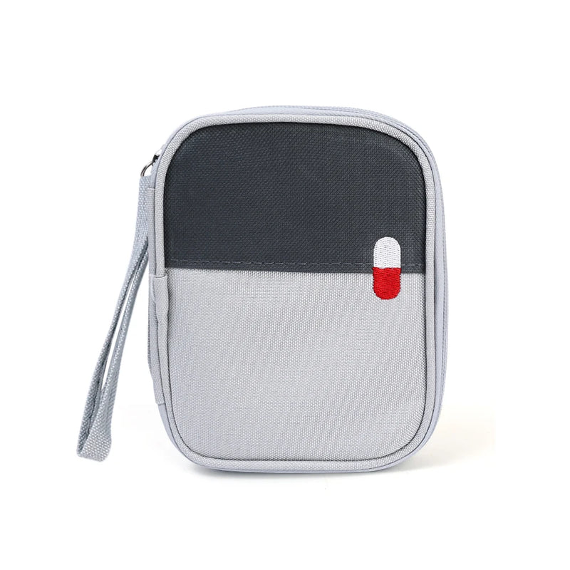Portable Medicine Storage Bag First Aid Kit Emergency Medical Box Outdoor Travel