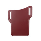 Men Phone Waist Bag Waterproof Leather Cellphone Bag