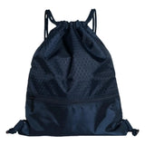 Large Drawstring Backpack Travel Bag with Zipper
