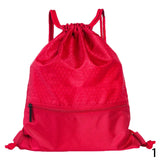 Large Drawstring Backpack Travel Bag with Zipper