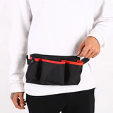 Portable Waist Bag Tool Fanny Pack Adjustable Belt Bum Bag Pockets