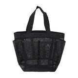 Portable Mesh Shower Caddy Double Handles Beach Bag