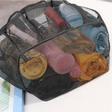 Portable Mesh Tote Bag Shower Caddy Toiletry Organizer Handbag