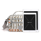 Waterproof Nylon Shoulder Bag Multi-pocket Soft Zipper Purses Handbags