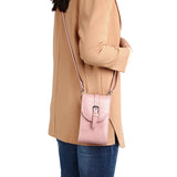 Mini Crossbody Bag Women Cell Phone Purse PU Leather Flap Small Messenger