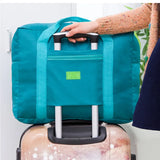 Portable Foldable Travel Bag Nylon Waterproof Large Capacity Luggage