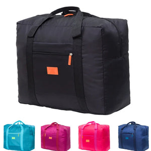 Multi-function Folding Travel Bag Waterproof Large Capacity Luggage