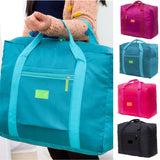 Portable Multi-function Bag Folding Travel Bags Nylon Waterproof Bag Large Cap