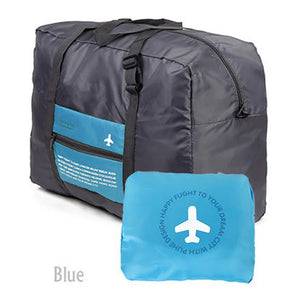 Portable Folding Travel Bags Nylon Waterproof Bag Large Capacity
