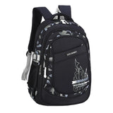 Portable Nylon Backpack Large Capacity Schoolbag Rucksack Bookbags Daypack