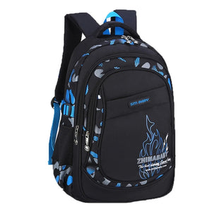 Portable Nylon Backpack Large Capacity Schoolbag Rucksack Bookbags Daypack