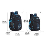 Portable Nylon Backpack Large Capacity Schoolbag Rucksack Bookbags Daypack