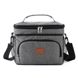 Waterproof Portable Office Lunch Bag Insulated Thermal Tote Cooler Handbag