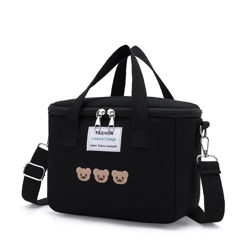 One-shoulder Kids Picnic Food Bag Aluminum Foil Lunch Box Stroller Accessory