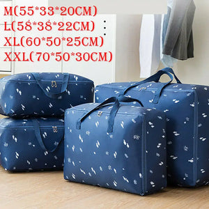 Portable Oxford Storage Bag Waterproof Fold Clothing Organizer Luggage