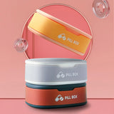 Portable PP Mini Pill Dispenser Storage Box Medicine Organizer Travel