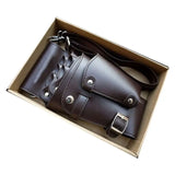 Barber Scissors Bag Hairdresser Organizer PU Leather Salon Storage Pockets