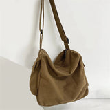 Waterproof Nylon Shoulder Bag Japanese Style Large Capacity