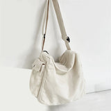 Waterproof Nylon Shoulder Bag Japanese Style Large Capacity