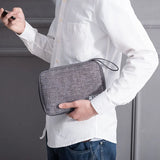 Portable Power Bank Bag Cables Earphone Wire Organizer