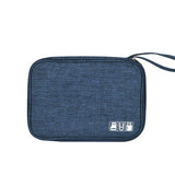 Portable Power Bank Bag Cables Earphone Wire Organizer