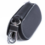 Protective Auto Car Key Bag Cover Zipper Leather Case