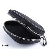 Protective Auto Car Key Bag Cover Zipper Leather Case