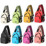 Portable Crossbody Chest Bag Waterproof Travel Backpacks